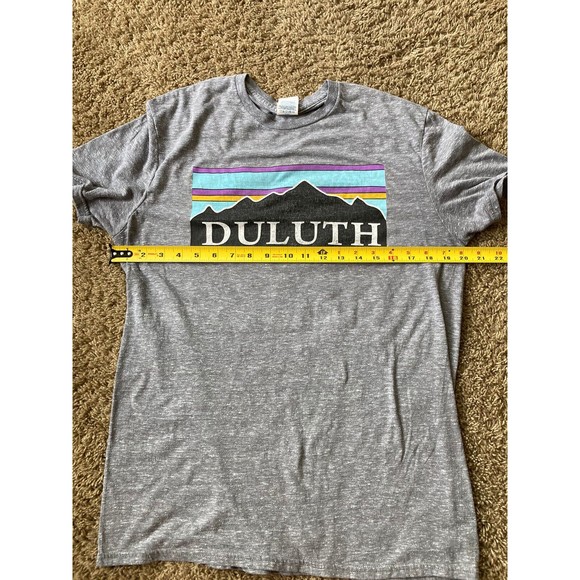 Mens/Unisex Duluth Graphic T-Shirt Heather Gray Size Large - Picture 5 of 8